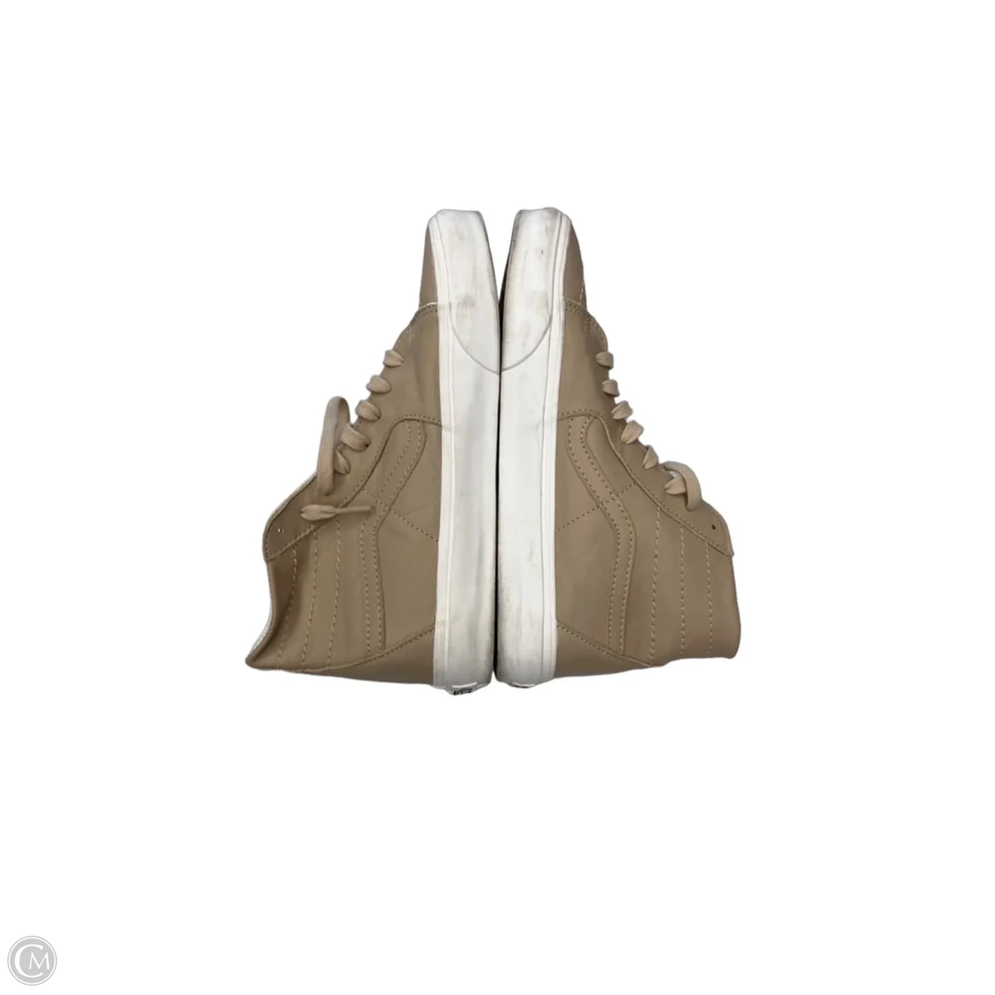 Shoes Sneakers By Vans In Tan, Size: 10