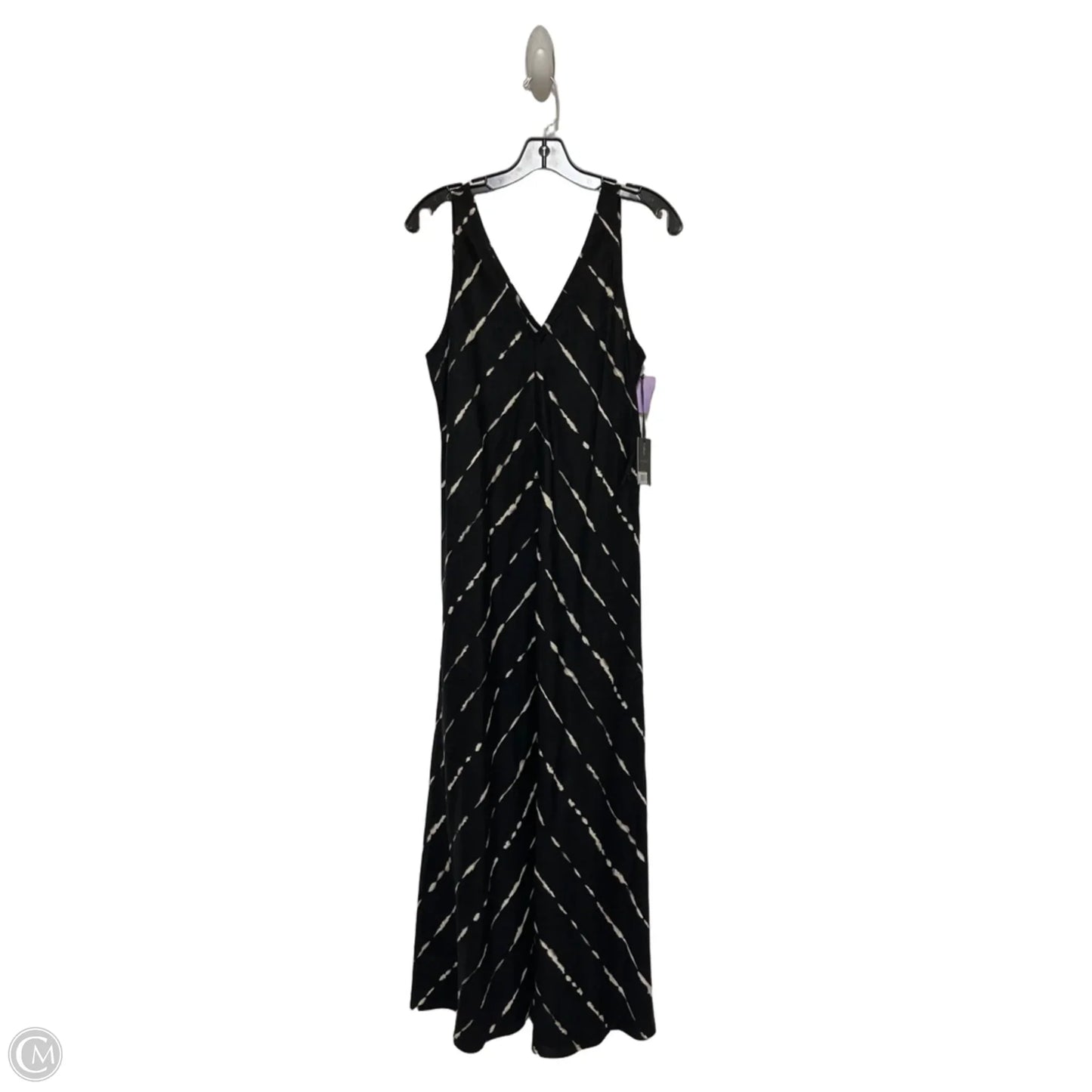 Dress Casual Maxi By Simply Vera In Black & Tan, Size: S