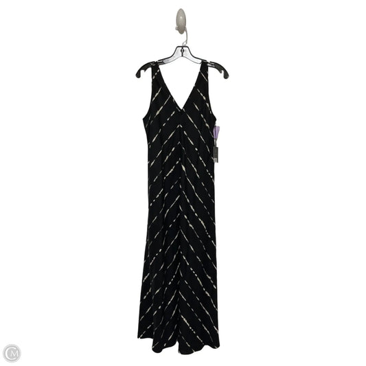 Dress Casual Maxi By Simply Vera In Black & Tan, Size: S