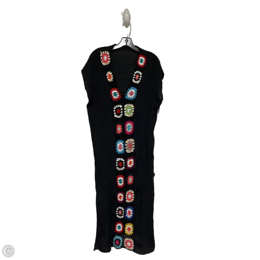 Swimwear Cover-up By Clothes Mentor In Black, Size: Osfm