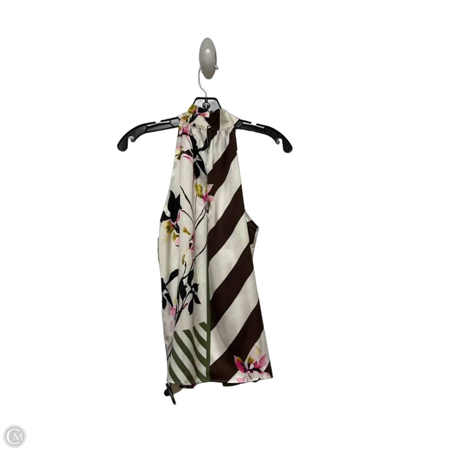 Top Sleeveless By Inc In Floral Print, Size: Xs