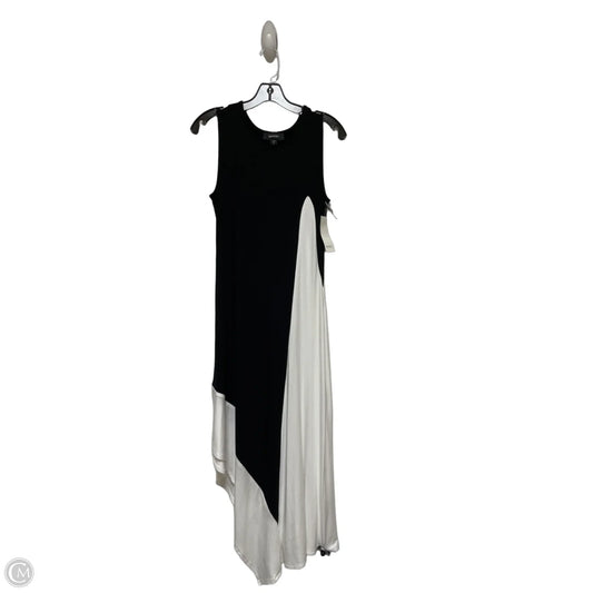 Dress Casual Maxi By Karen Kane In Black & White, Size: S