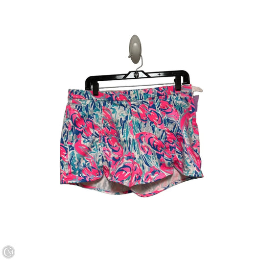 Shorts Designer By Lilly Pulitzer In Blue & Pink, Size: 6