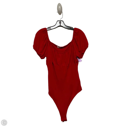 Bodysuit By Celebrity Pink In Red, Size: L