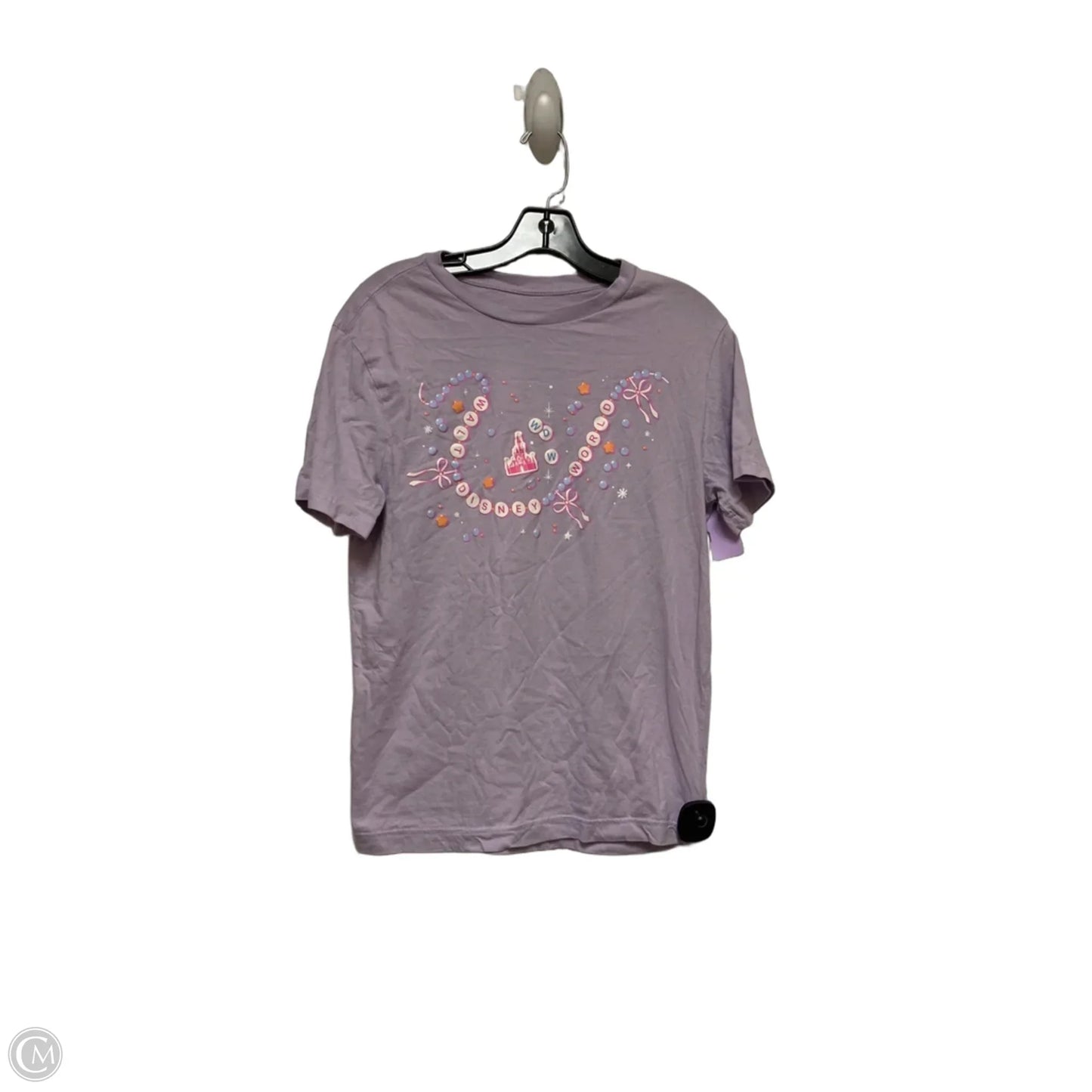 Top Short Sleeve Basic By Disney Store In Purple, Size: S