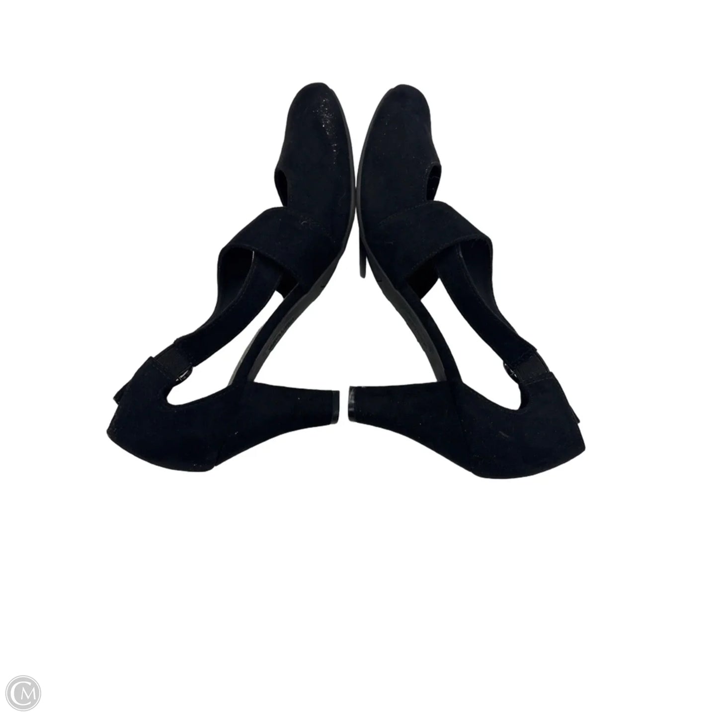 Shoes Heels Kitten By Dexflex In Black, Size: 9