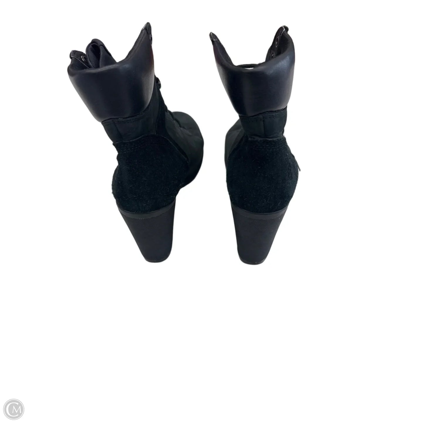 Boots Ankle Heels By Timberland In Black, Size: 8.5