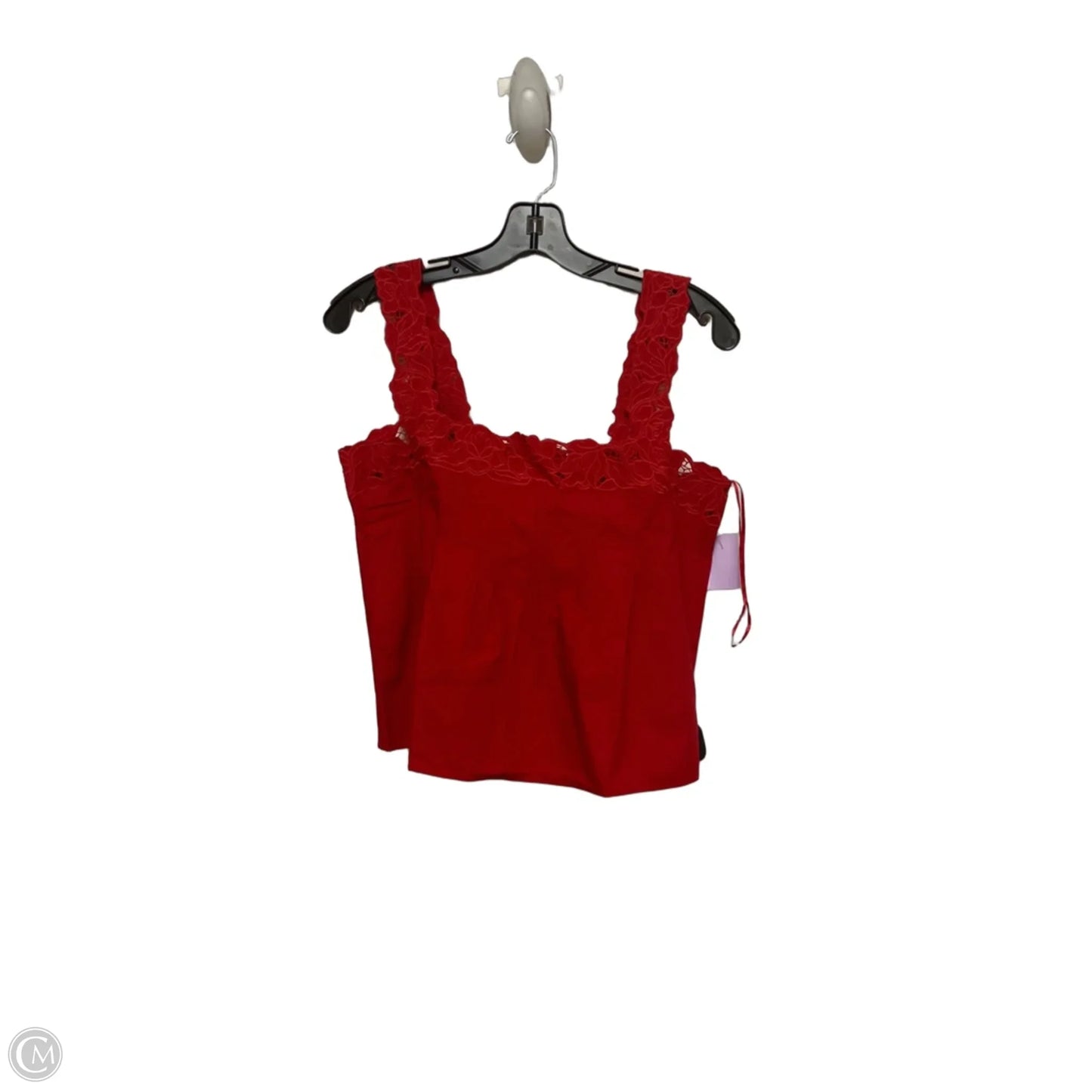 Top Sleeveless By J. Crew In Red, Size: S