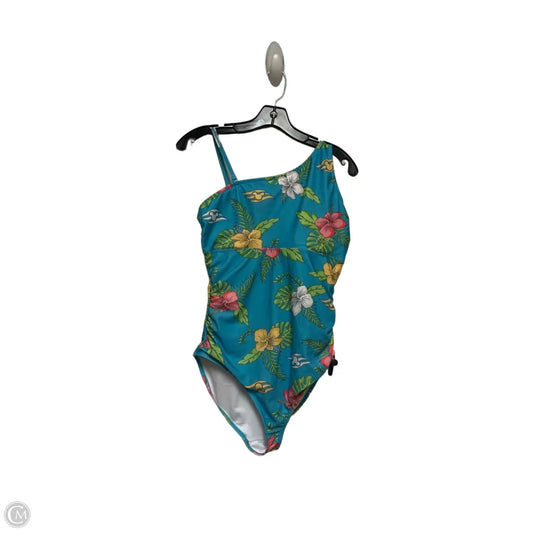 Swimsuit By Disney Store In Tropical Print, Size: S