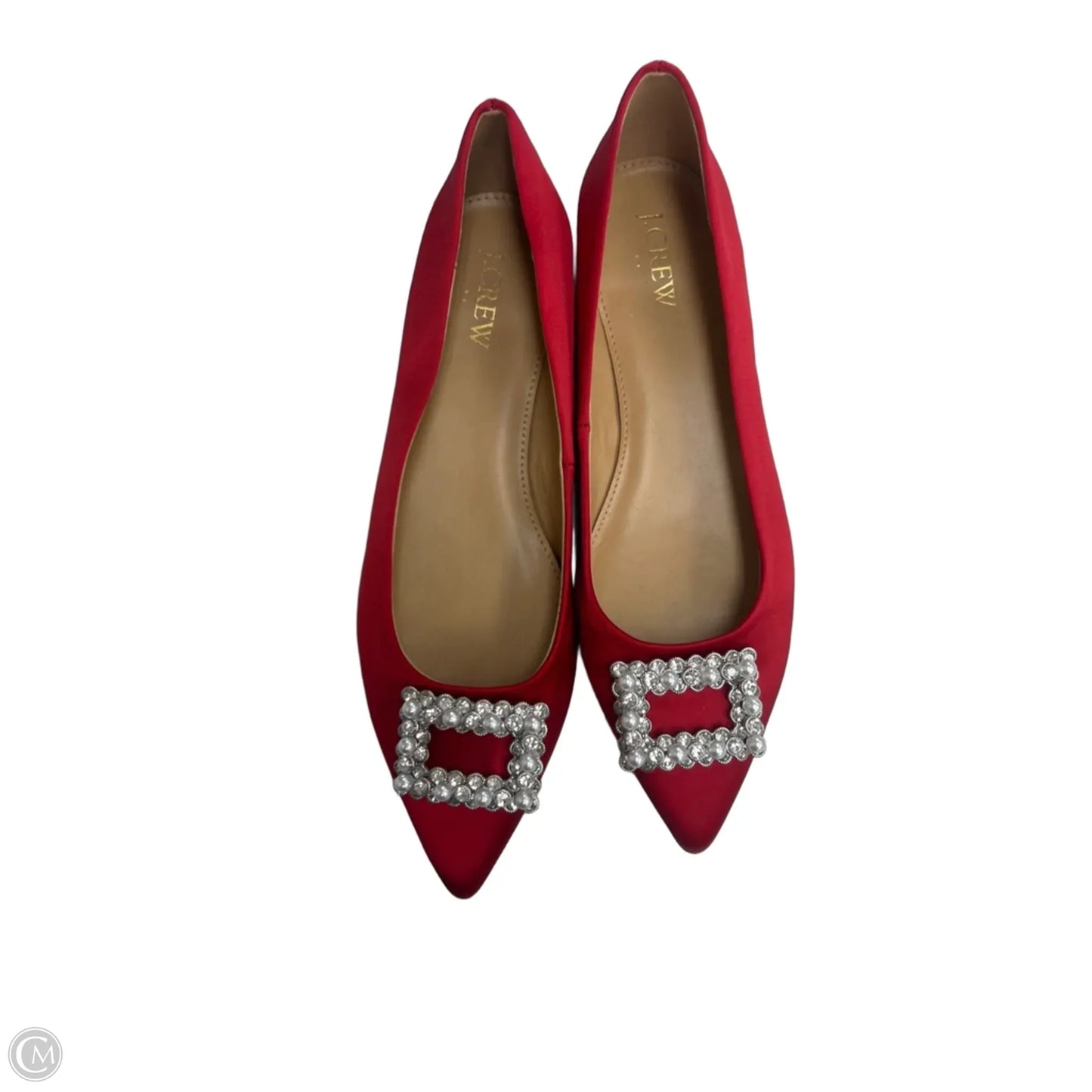 Shoes Flats By J. Crew In Red, Size: 7
