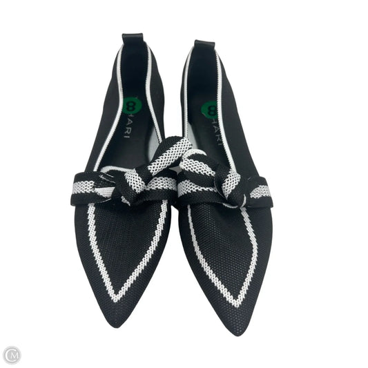 Shoes Flats By T Tahari In Black & White, Size: 8