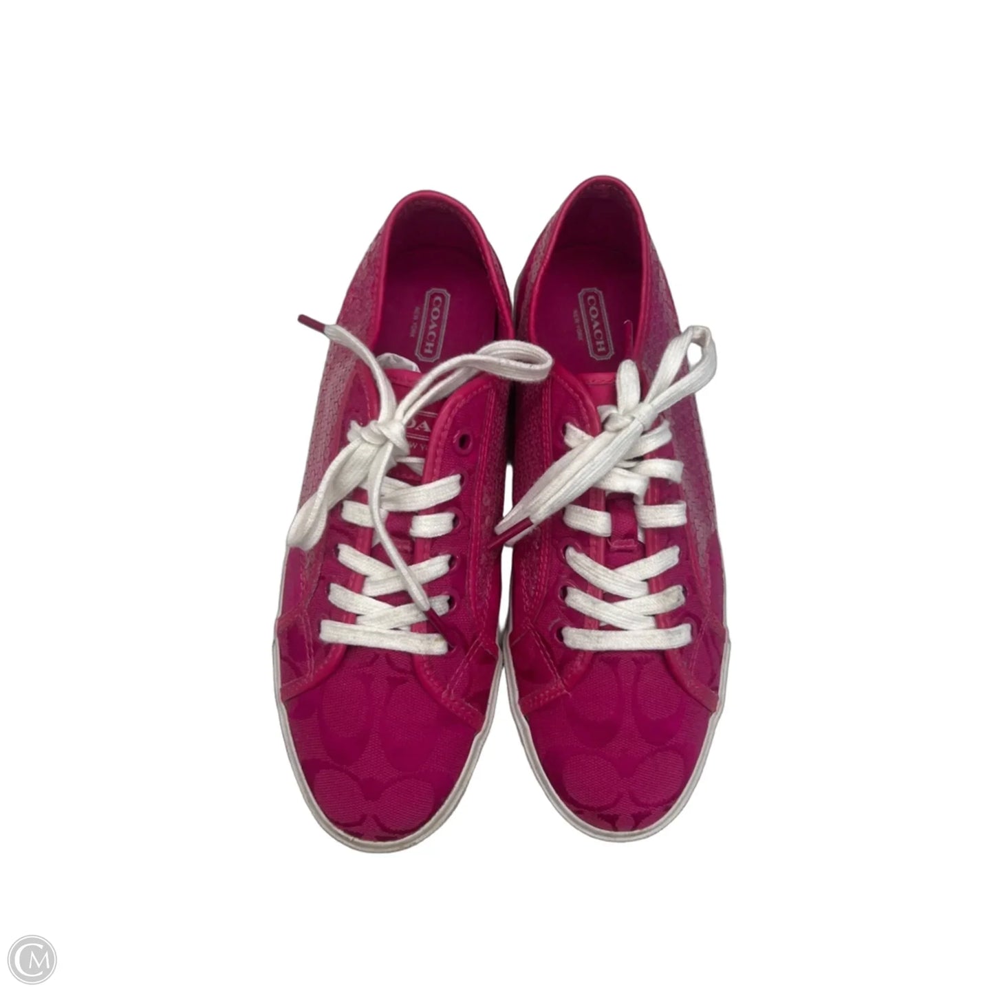 Shoes Designer By Coach In Pink, Size: 8.5
