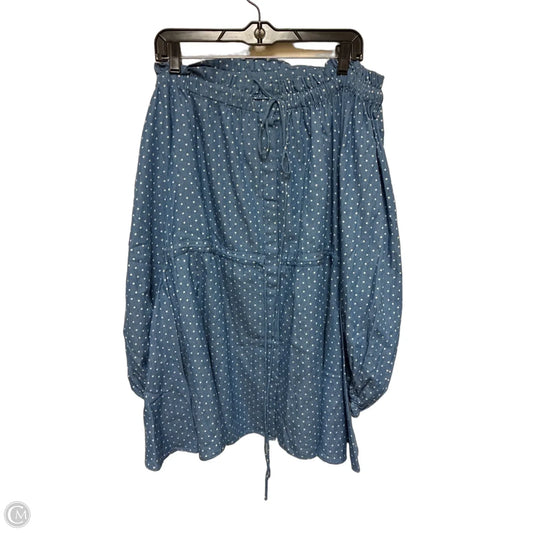 Dress Casual Short By Farm Rio In Polkadot Pattern, Size: M