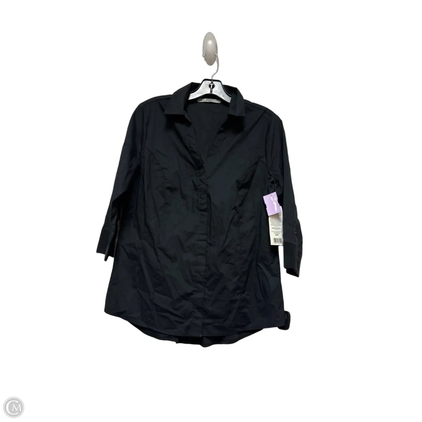 Top Short Sleeve By Lee In Black, Size: M
