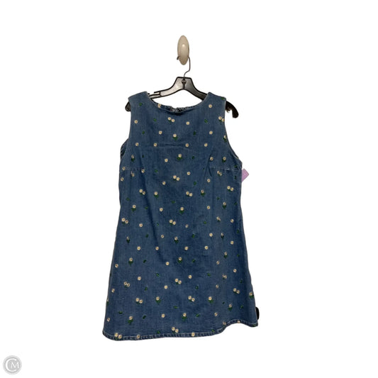 Dress Casual Short By Divided In Blue Denim, Size: Xl