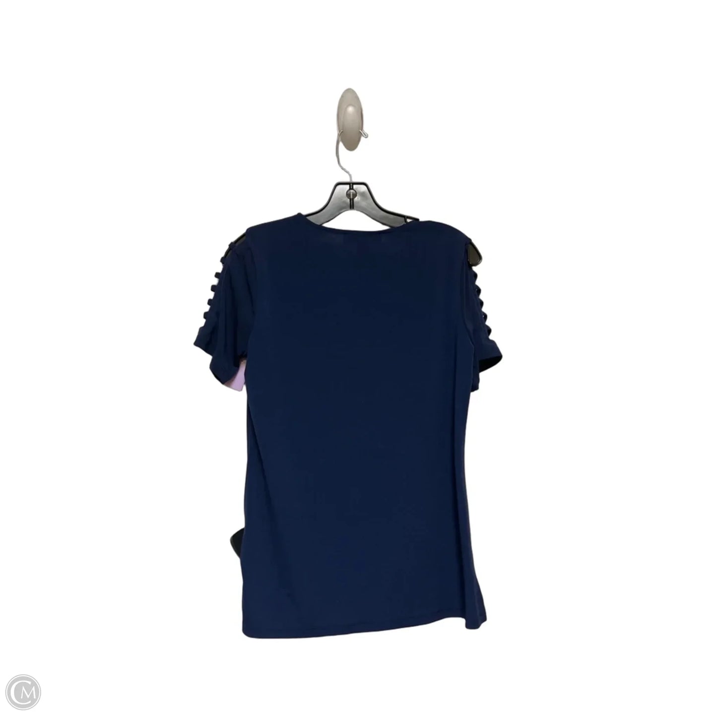 Top Short Sleeve By Michael By Michael Kors In Navy, Size: S