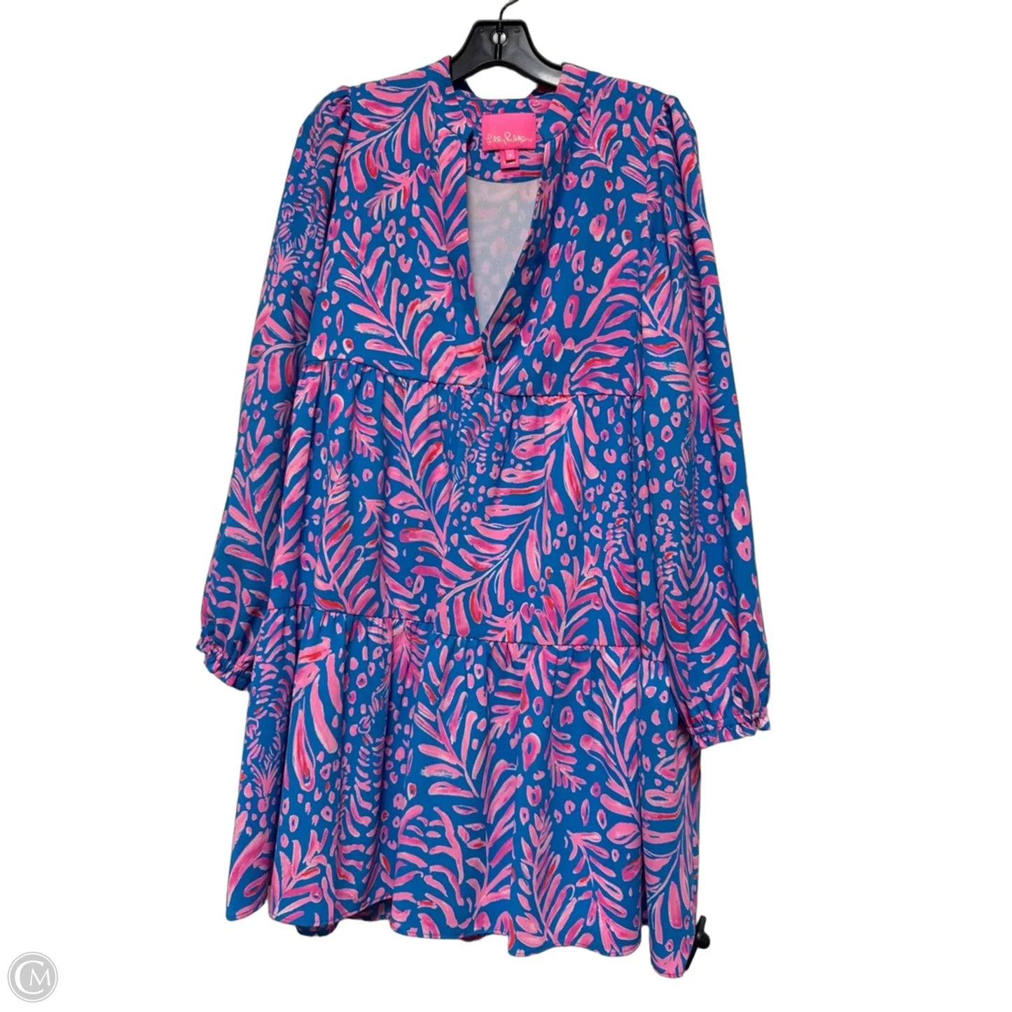 Dress Designer By Lilly Pulitzer In Blue & Pink, Size: S