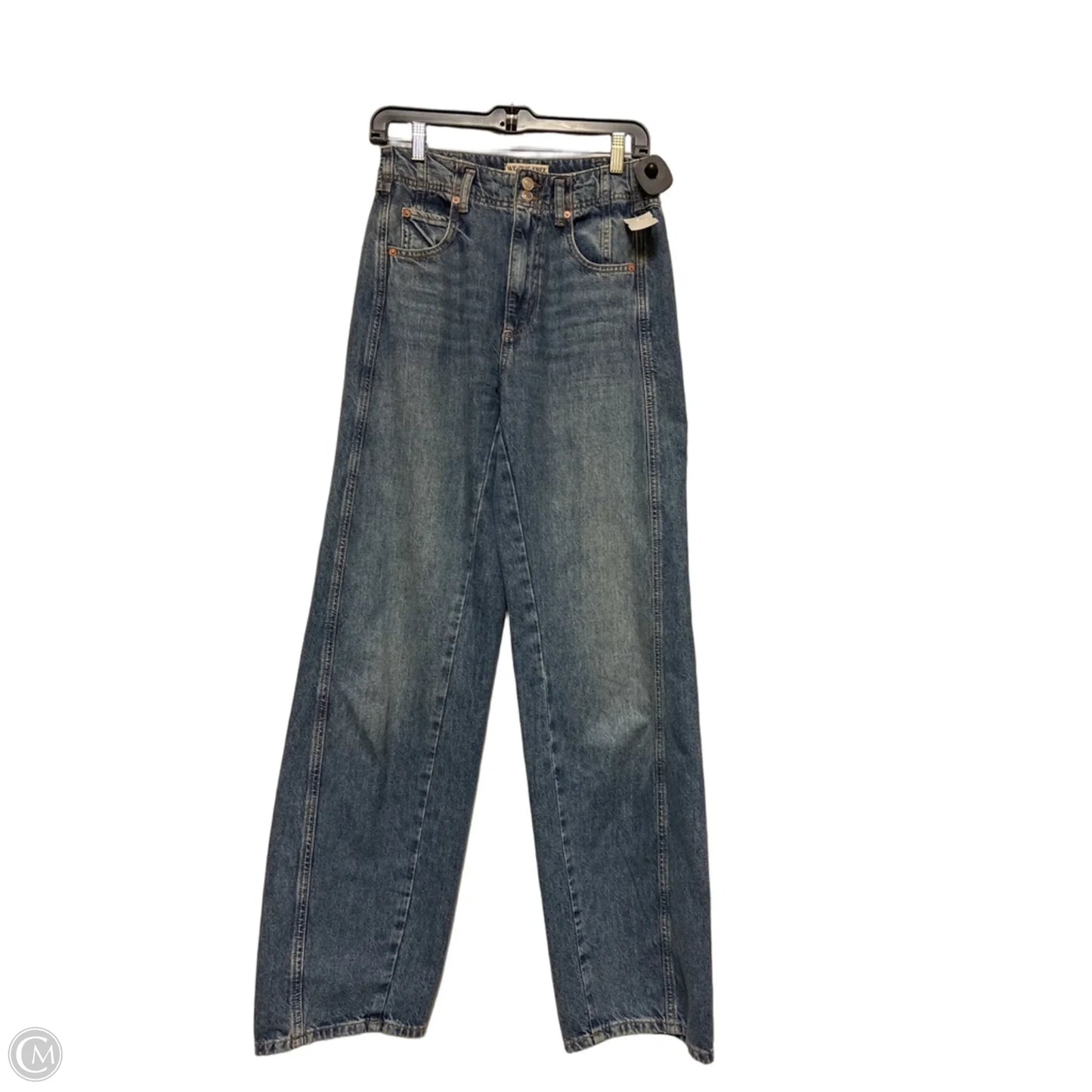 Jeans Straight By We The Free In Blue Denim, Size: 4