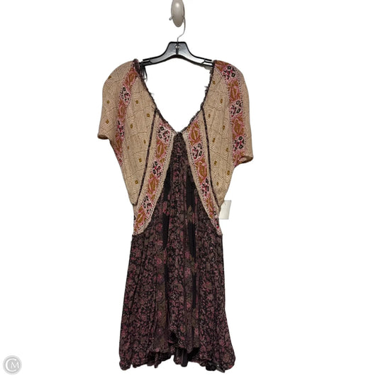 Dress Casual Short By Free People In Brown & Tan, Size: Sp