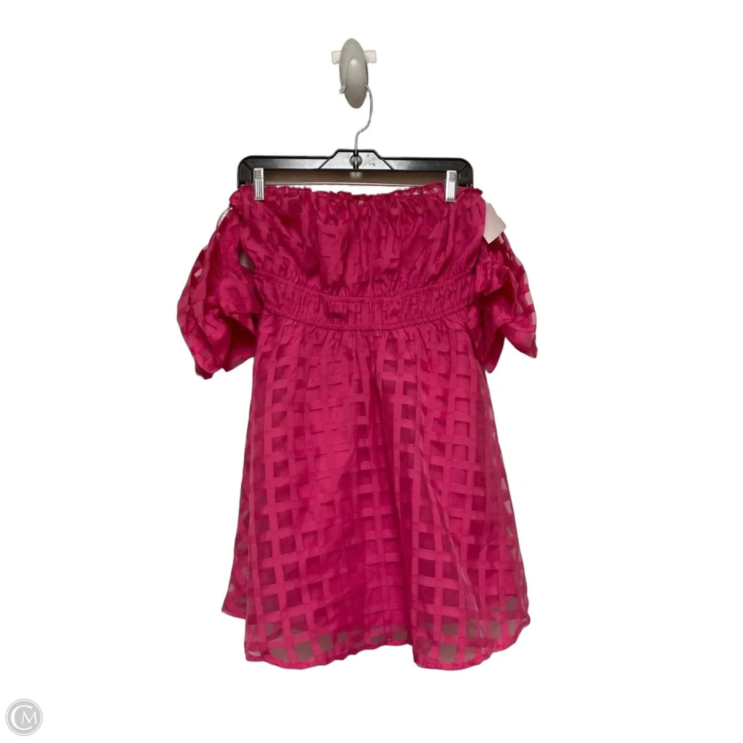 Dress Casual Short By Clothes Mentor In Pink, Size: M