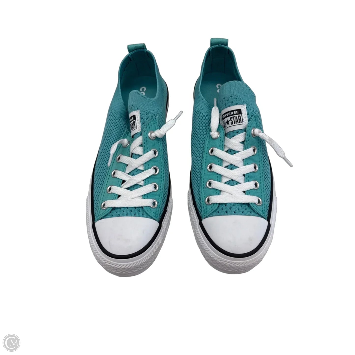 Shoes Sneakers By Converse In Aqua, Size: 5
