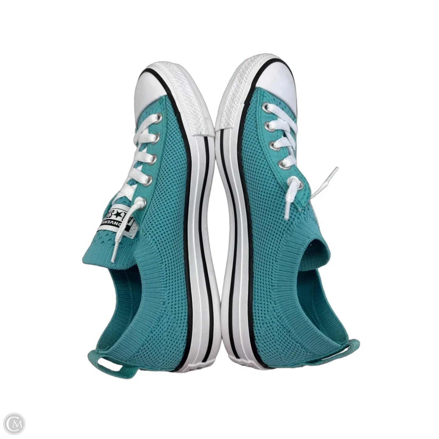 Shoes Sneakers By Converse In Aqua, Size: 5