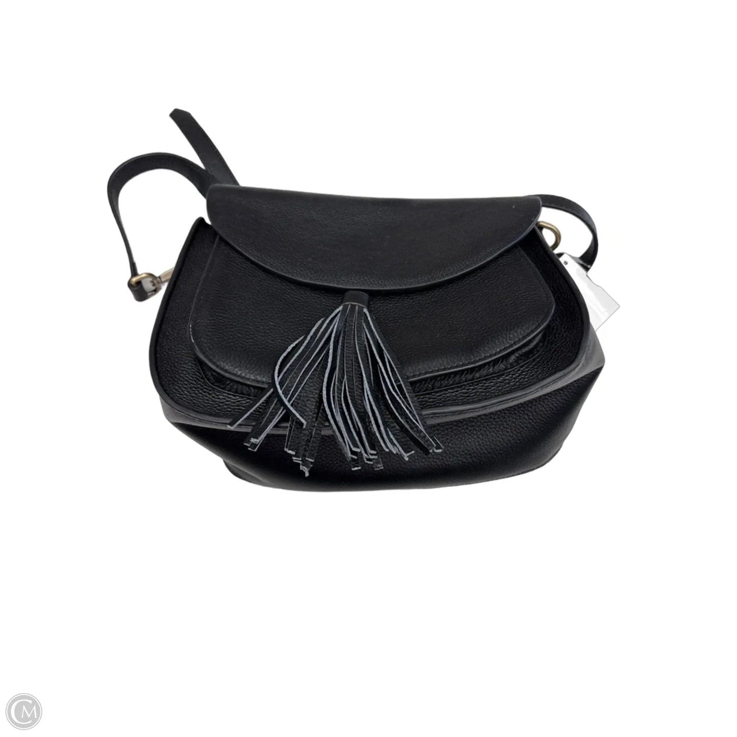 Crossbody Leather By Clothes Mentor, Size: Medium