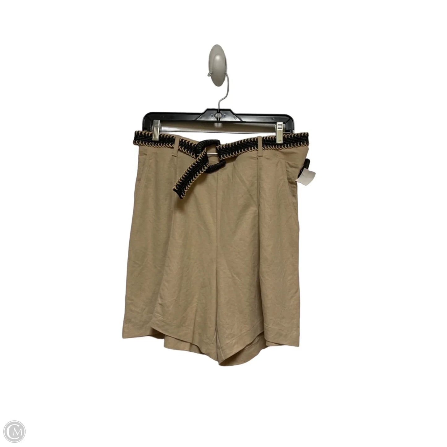 Shorts By H&m In Black & Tan, Size: 8