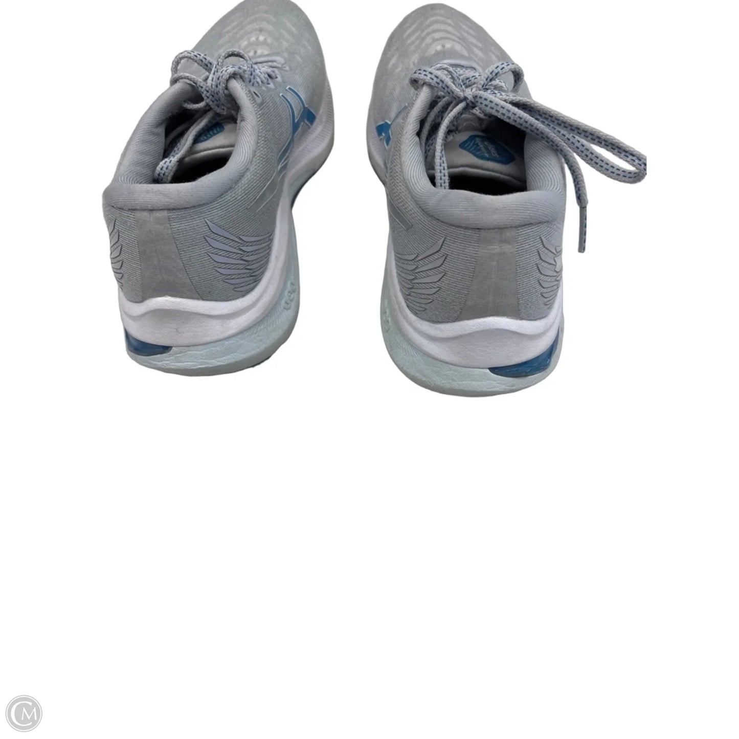 Shoes Athletic By Asics In Blue & Grey, Size: 8