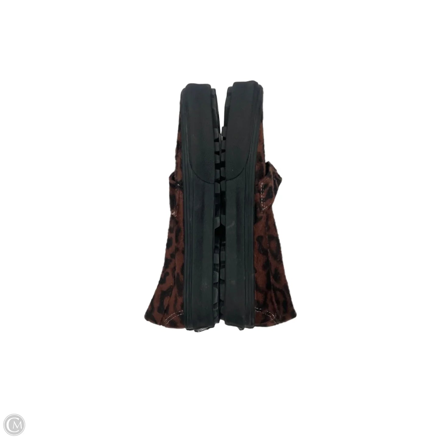 Shoes Flats By Vans In Animal Print, Size: 8.5
