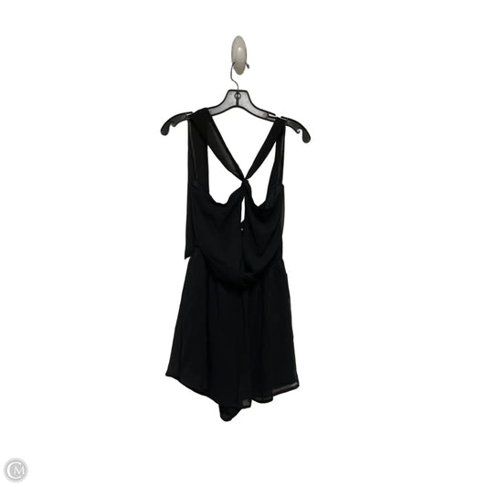 Romper By Express In Black, Size: Sp