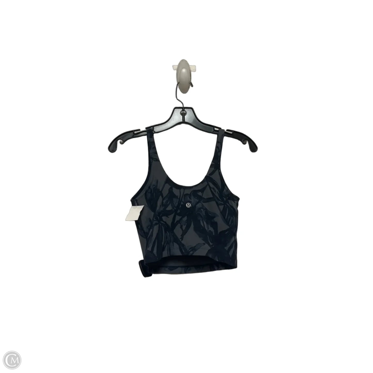 Athletic Bra By Lululemon In Blue & Grey, Size: 4