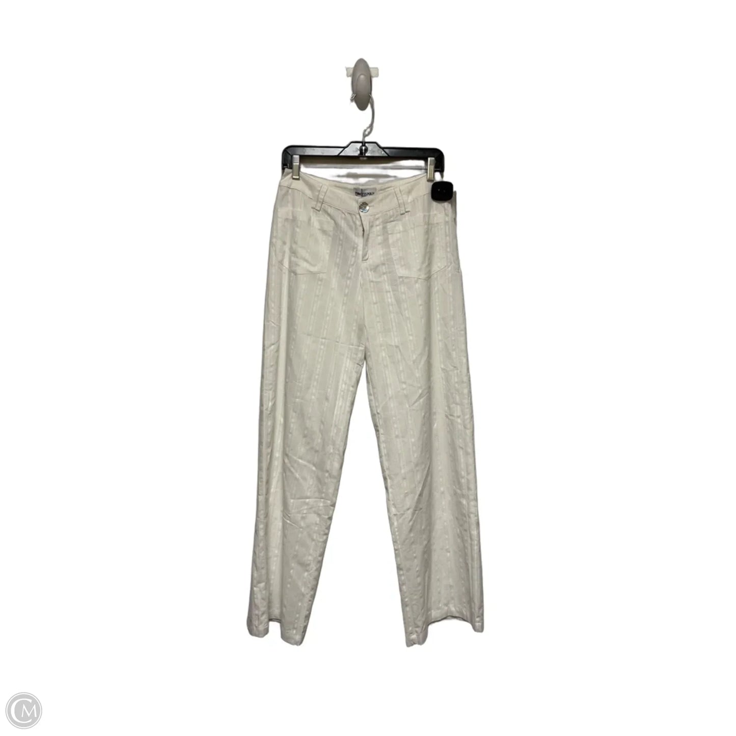 Pants Wide Leg By Princess Polly In White, Size: 0