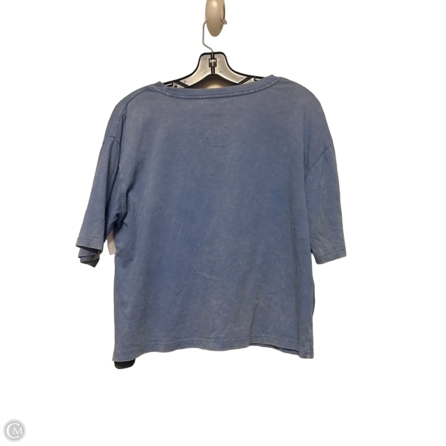 Top Short Sleeve Basic By Disney Store In Blue, Size: S