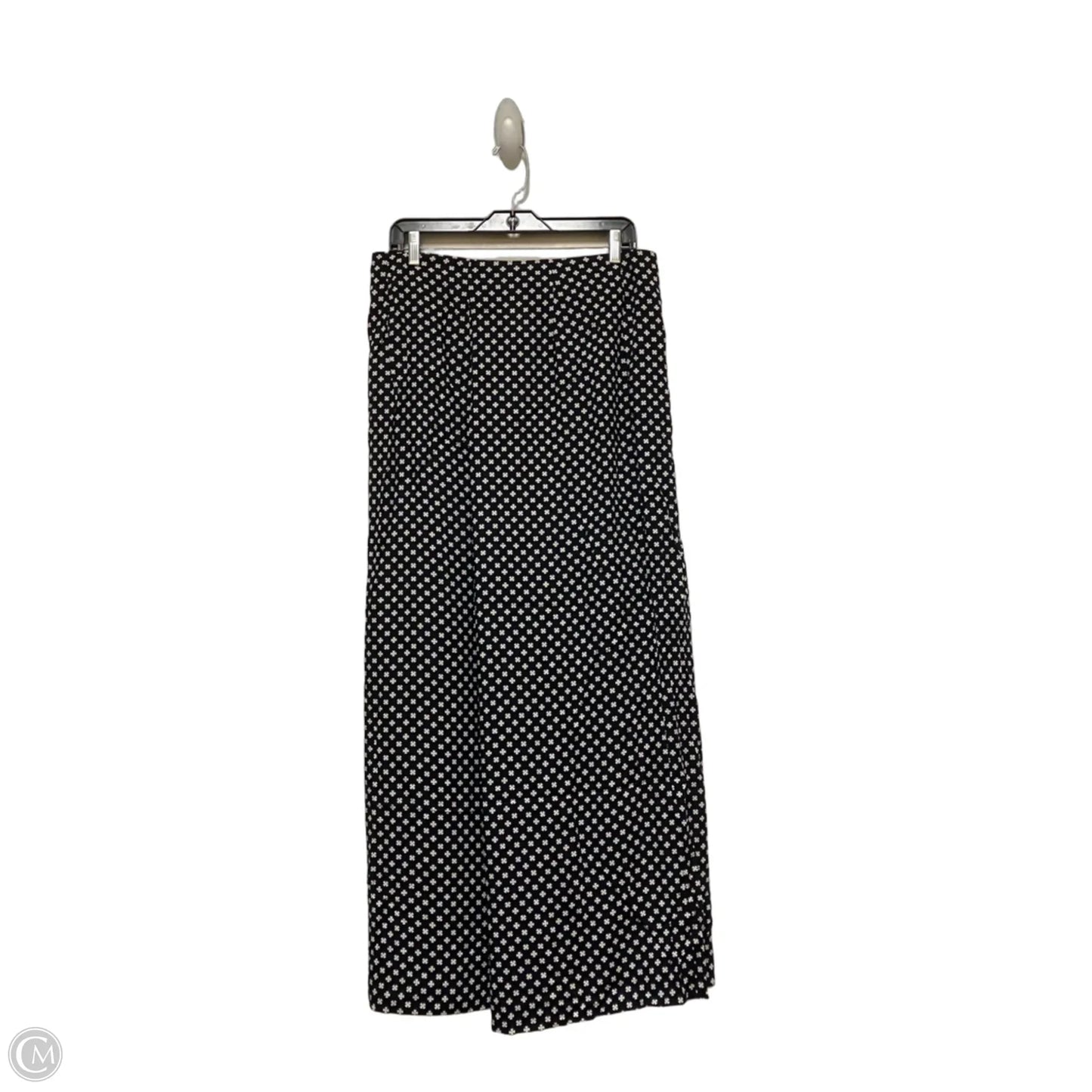 Pants Wide Leg By Brooks Brothers In Black & White, Size: 12