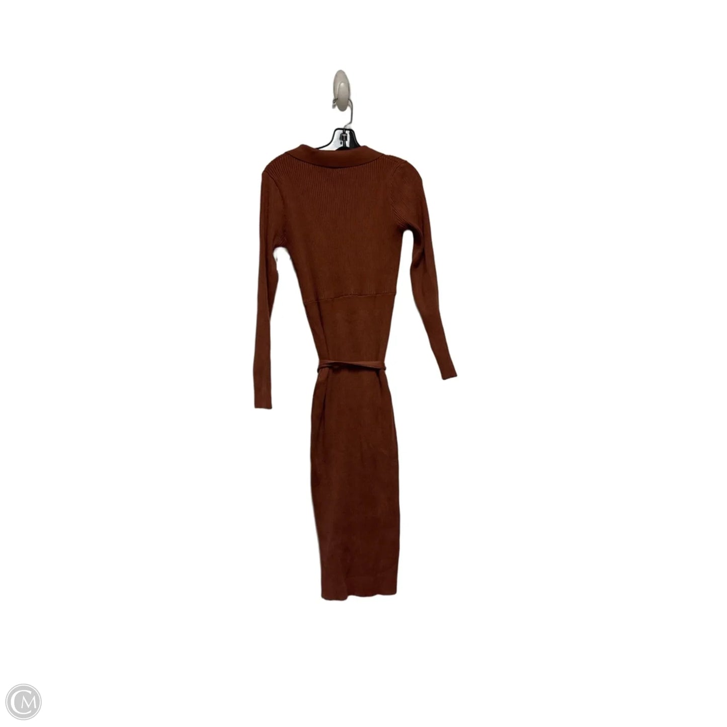 Dress Casual Maxi By Btfbm In Brown, Size: L