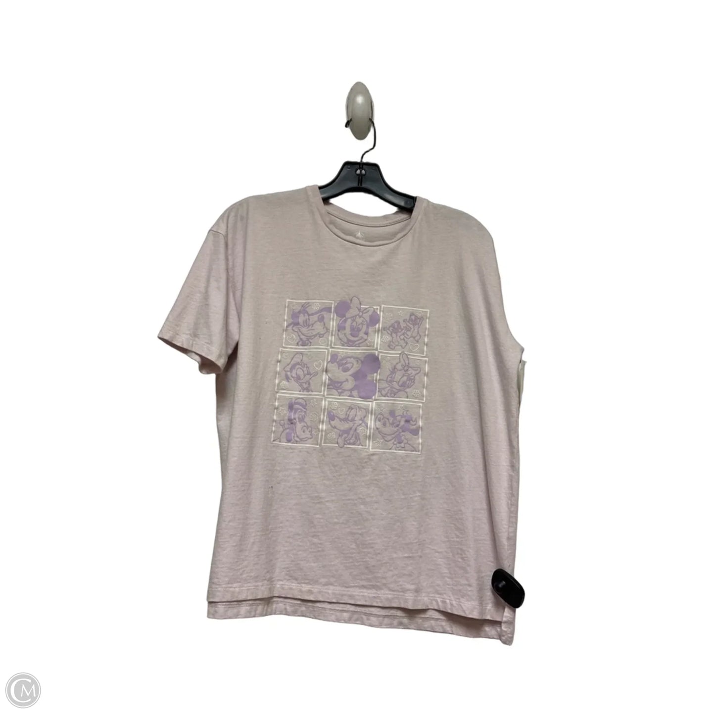 Top Short Sleeve Basic By Disney Store In Purple, Size: Xs