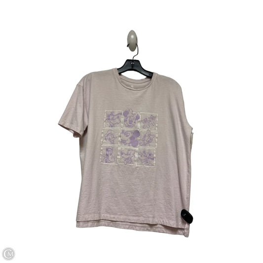 Top Short Sleeve Basic By Disney Store In Purple, Size: Xs