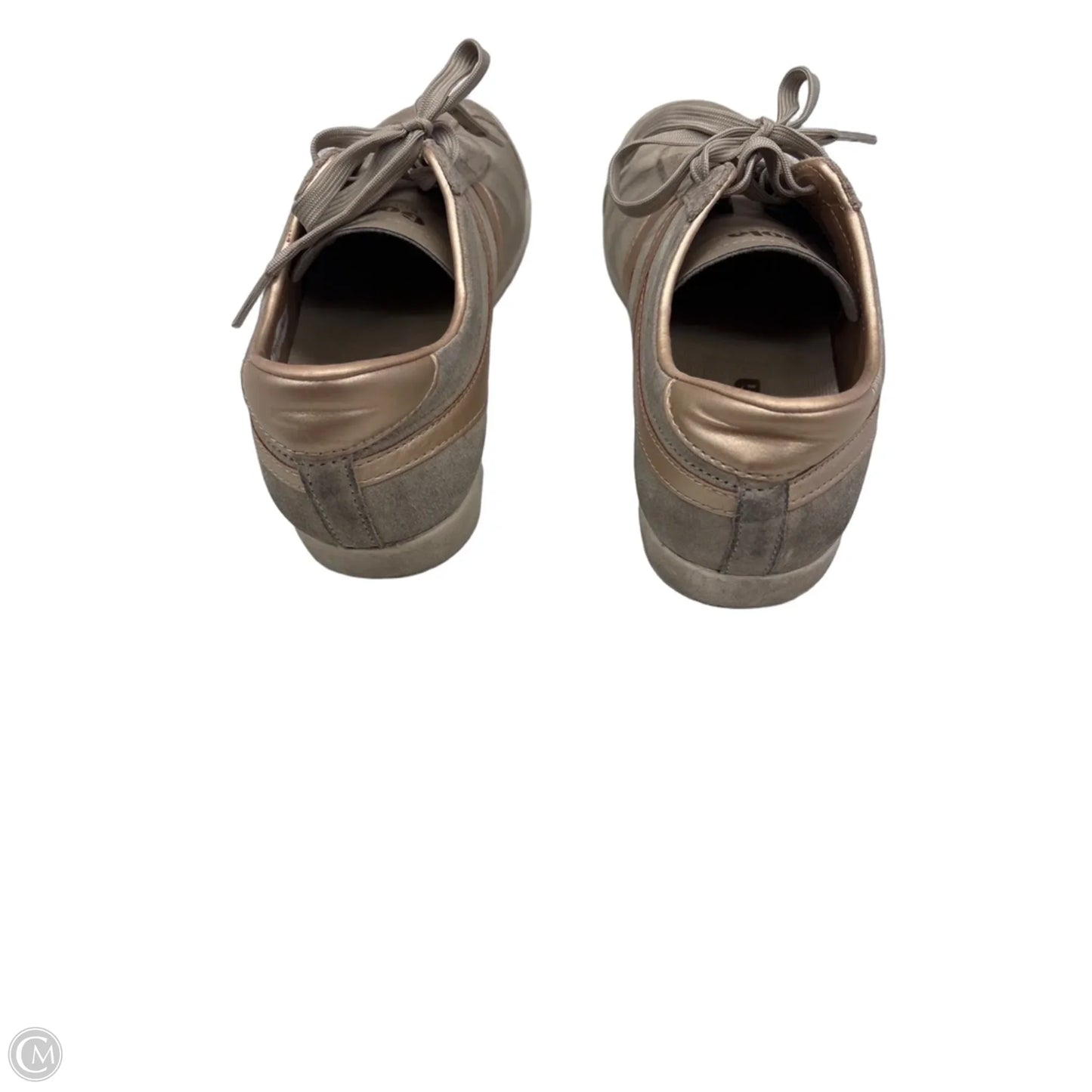 Shoes Sneakers By Gola In Brown & Gold, Size: 8