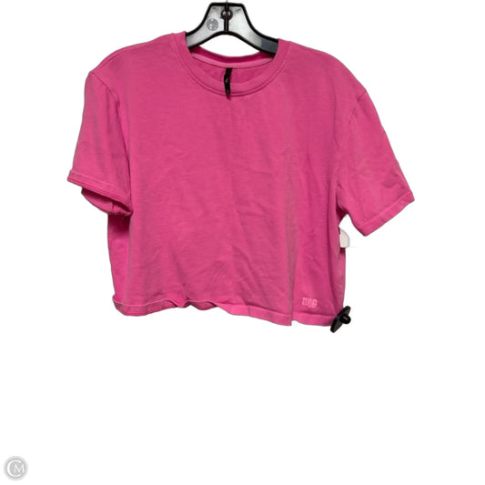 Top Short Sleeve Designer By Ugg In Pink, Size: Xs