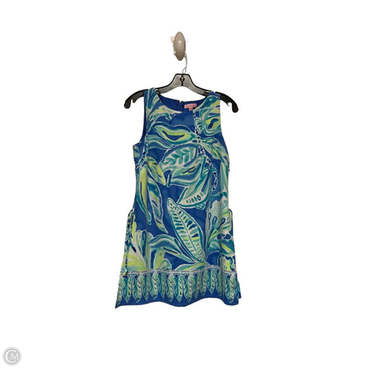 Romper Designer By Lilly Pulitzer In Blue & Green, Size: 2