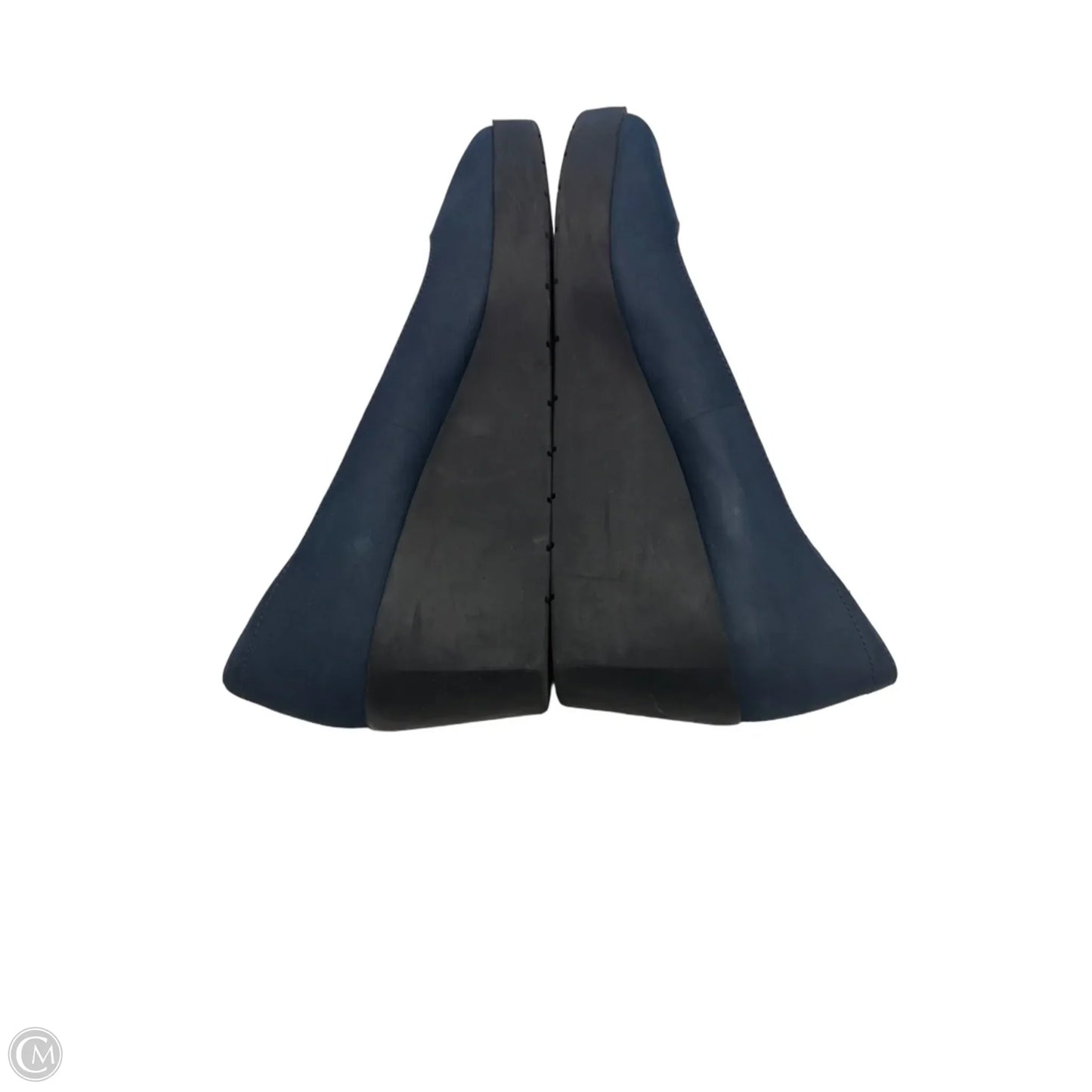 Shoes Heels Wedge By Vionic In Blue, Size: 10