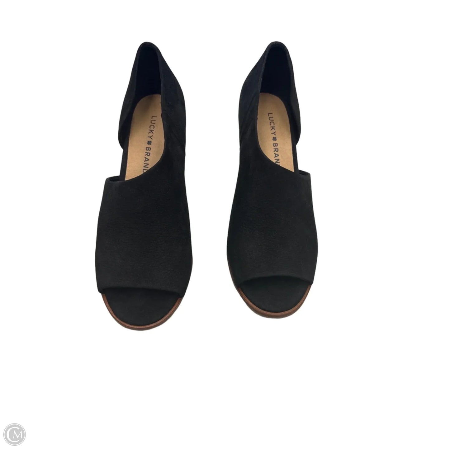 Shoes Heels Block By Lucky Brand In Black, Size: 8