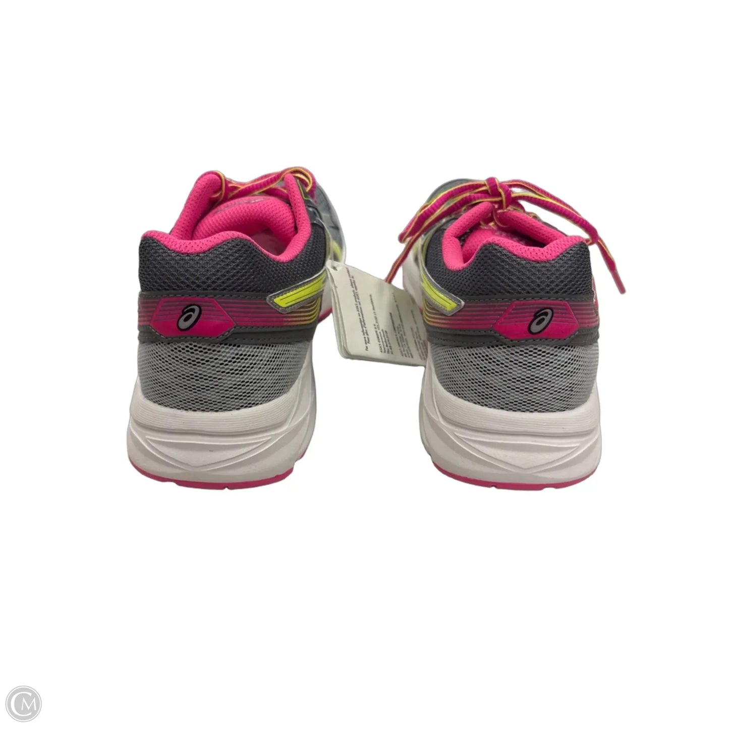 Shoes Athletic By Asics In Grey & Pink, Size: 8