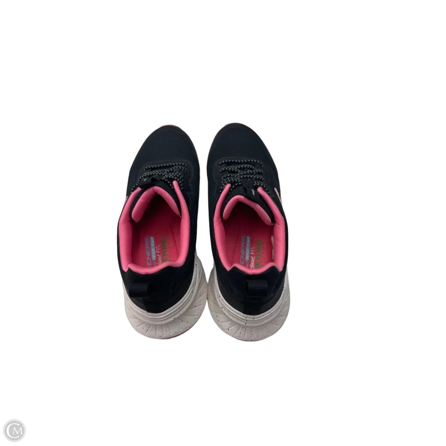 Shoes Athletic By Skechers In Black & Pink, Size: 6.5
