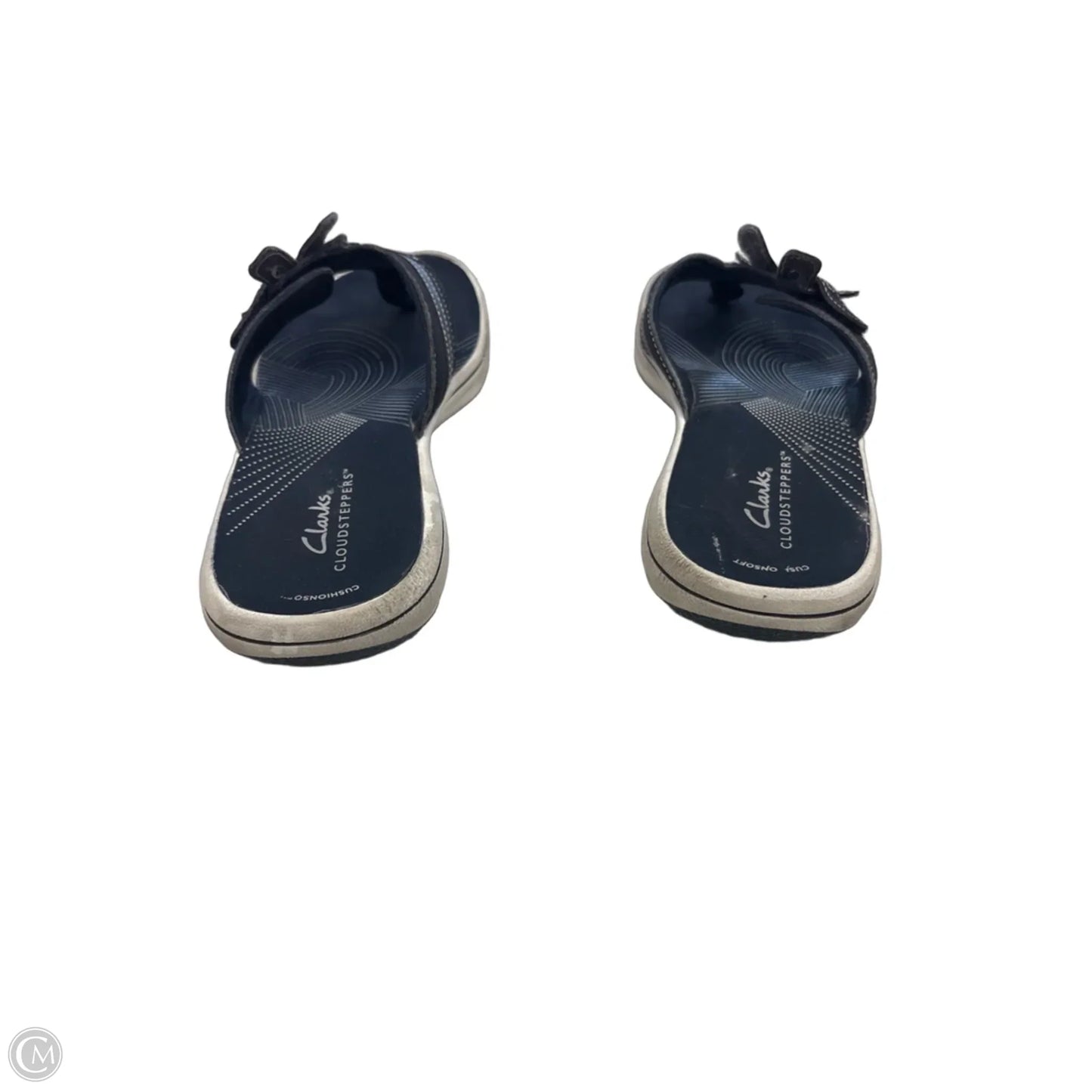 Sandals Flats By Clarks In Blue, Size: 8