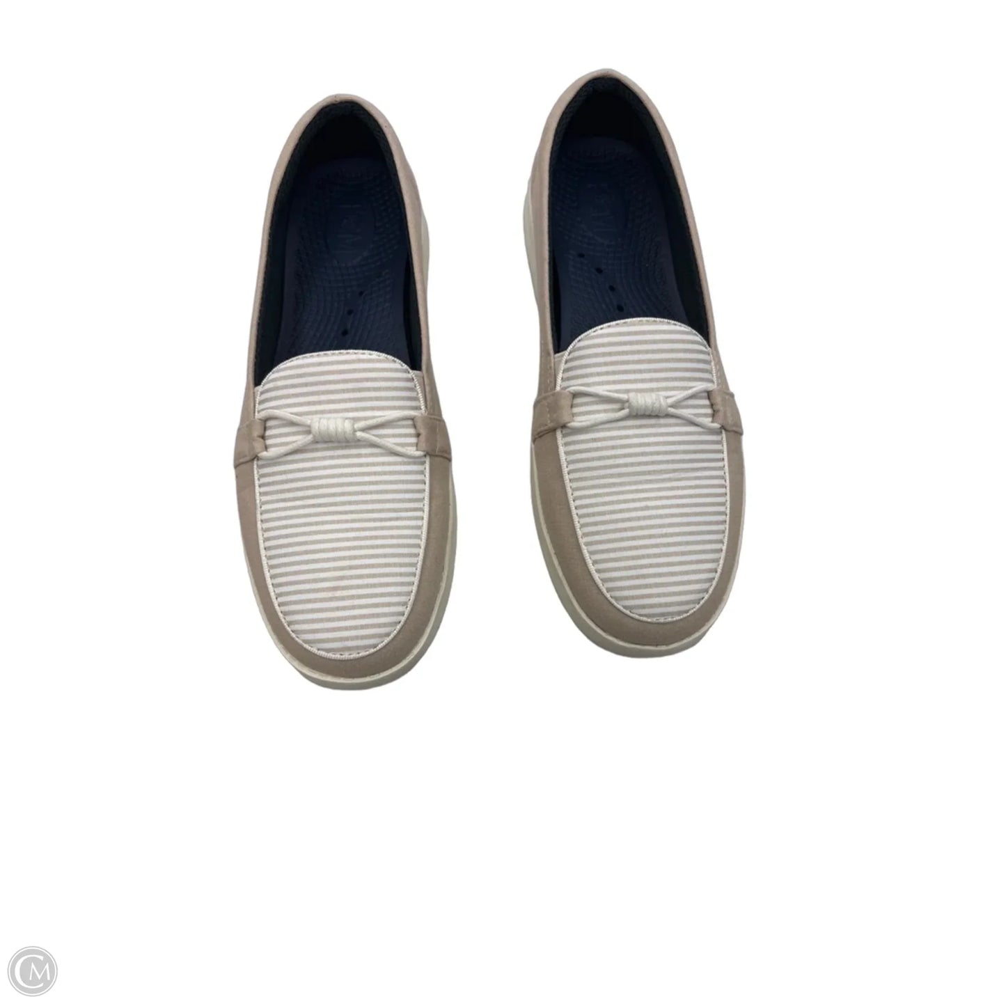 Shoes Flats By Clothes Mentor In Striped Pattern, Size: 8