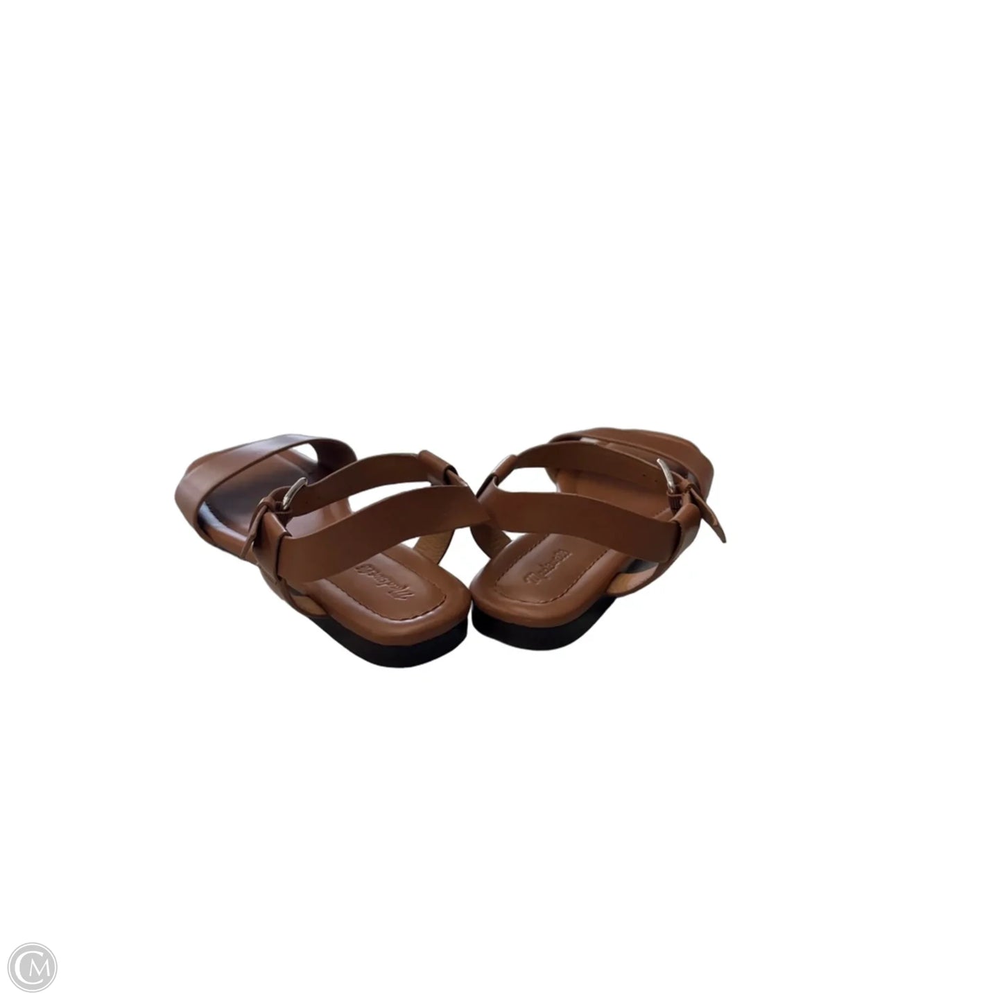 Sandals Flats By Madewell In Brown, Size: 9.5