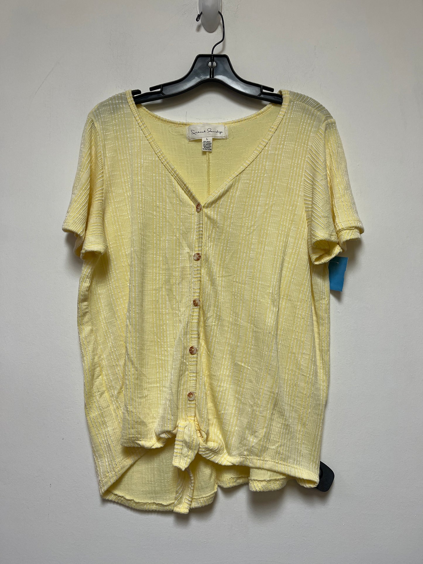 Top Short Sleeve By French Laundry  Size: L