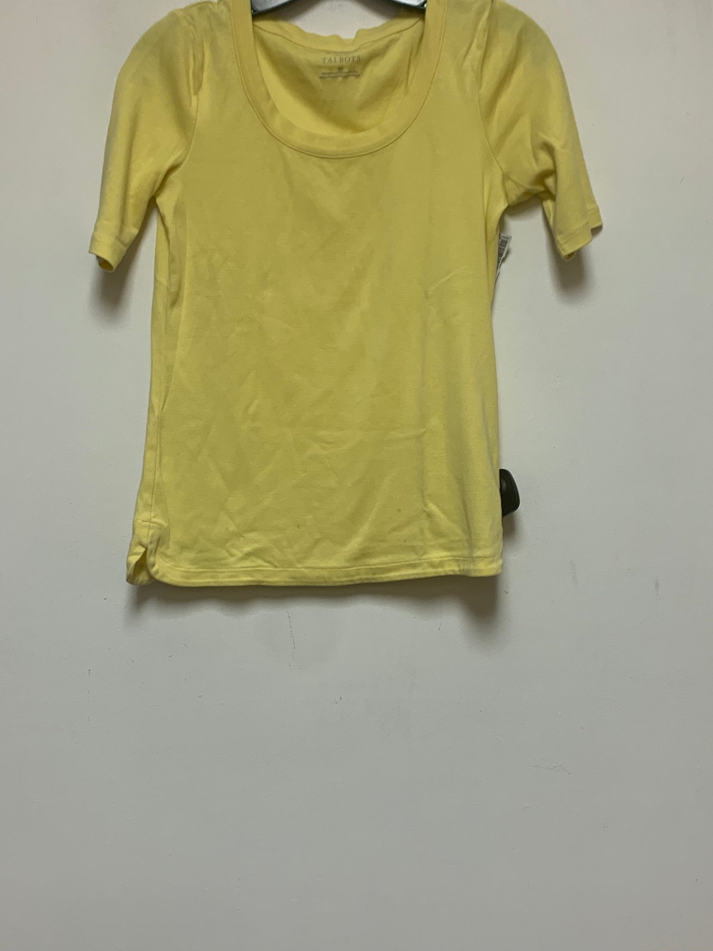 Top Short Sleeve Basic By Talbots  Size: Xs